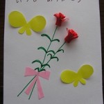 母の日カードを手作りしよう！小さな子供でもできる折り紙カードの作り方